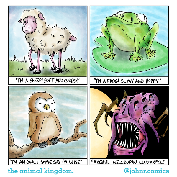 the animal kingdom.