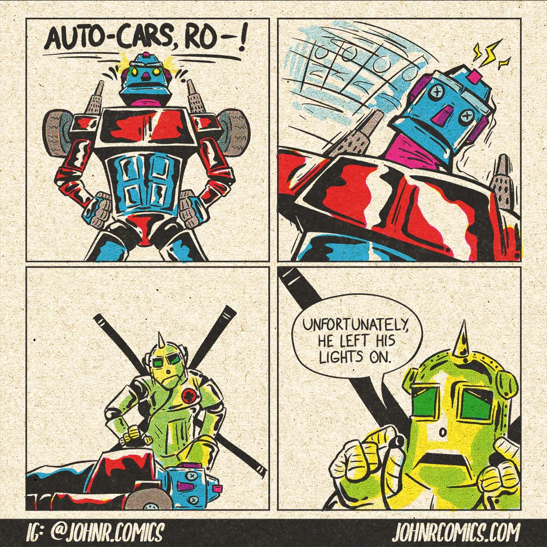 Auto-Car faces certain doom.
