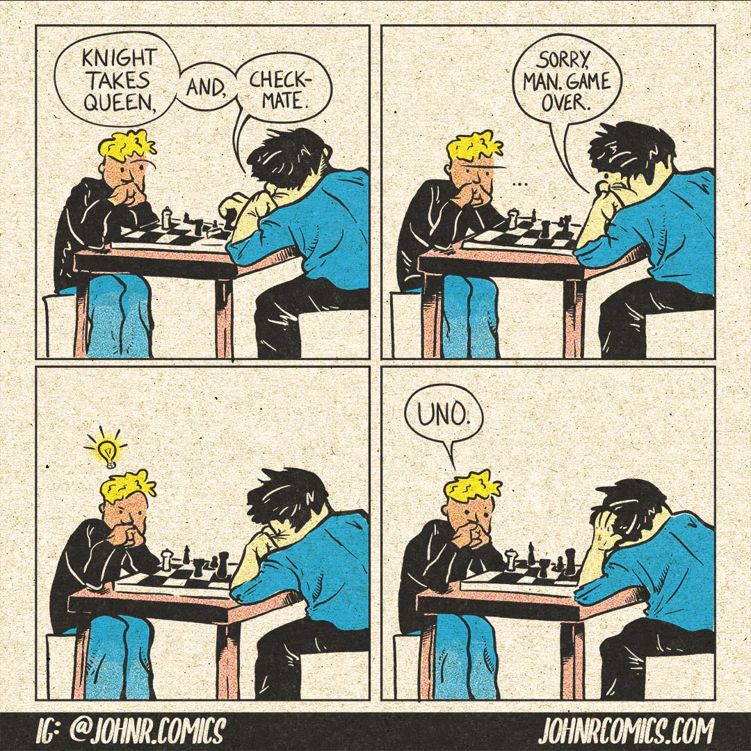 Changing the rules of chess.