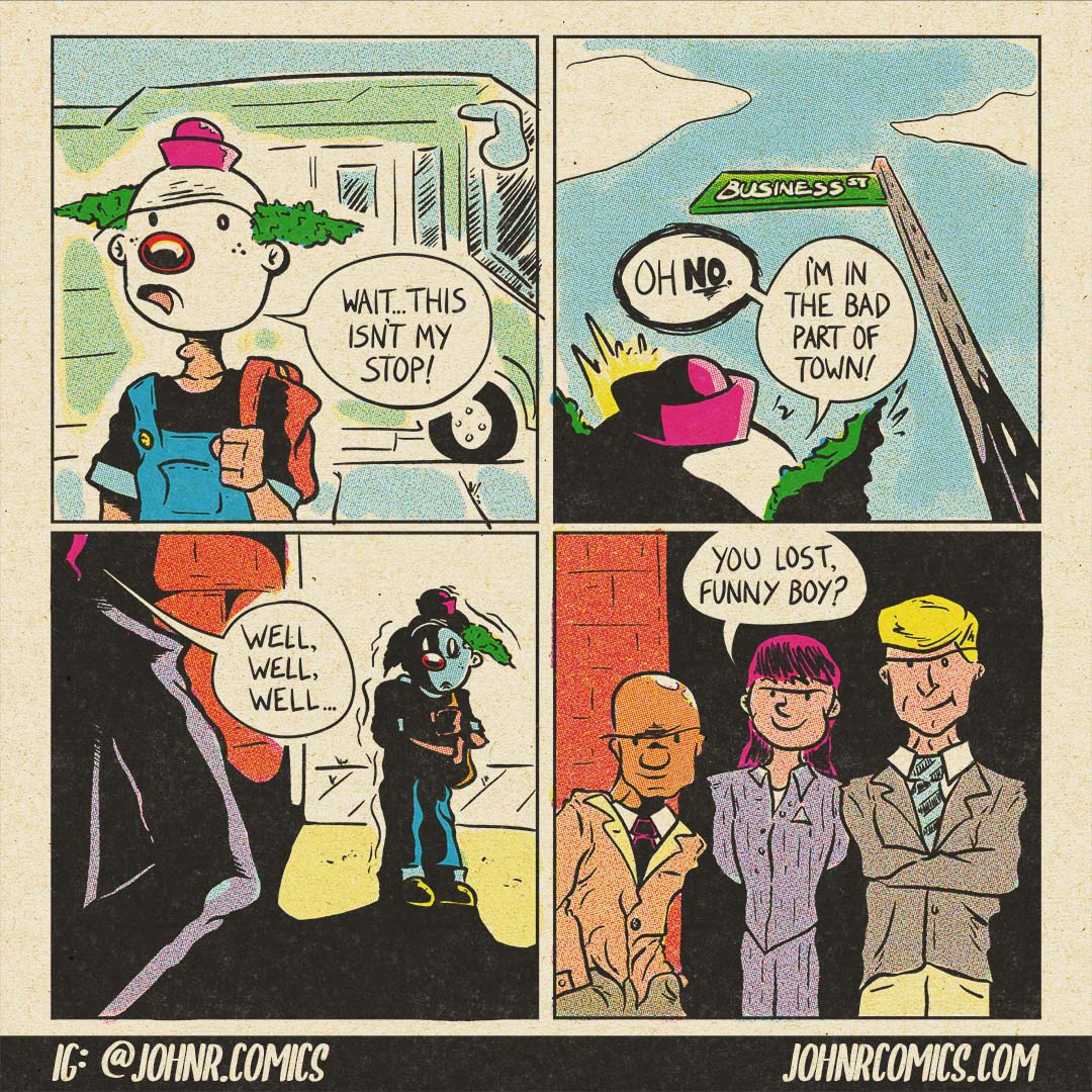 Mr Clown Gets Lost.